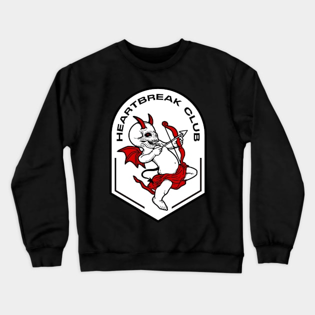 heartbreak club Crewneck Sweatshirt by rafand23